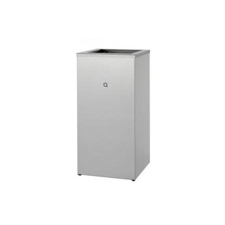 All Care Qbic-line Open Afvalbak 85L RVS, QWBO85 SSL