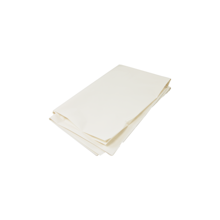 Papierbakzak Wit 55x65cm T30 LDPE Doos 20x25 zakken