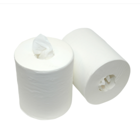 Omnimar Midirol 1-lgs Cellulose Kokerloos 20cmx285m Wit Pak 6 rollen