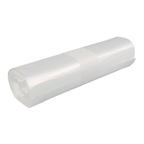 Afvalzak Transparant 60x70cm T30 LDPE Doos 20x25 zakken