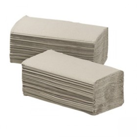 Omnimar Handdoek 1-lgs Natuur Rec. Z-vouw Doos 20x250 stuks