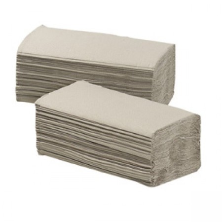 Omnimar Handdoek 1-lgs Natuur Rec. Z-vouw Doos 20x250 stuks