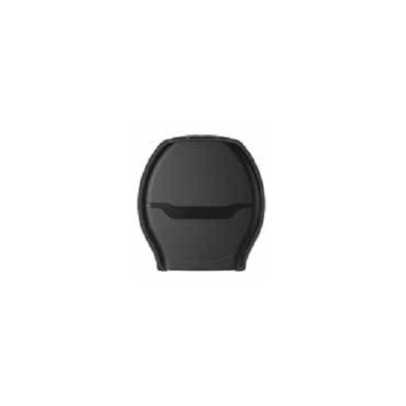 Solid Black Mini Jumbo Toiletroldispenser T1