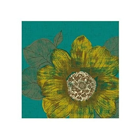 Duni Dunilin Servetten 40x40cm 1/4-vouw Autumn Mood Peacock Luxe Pak 50 stuks - Op is op