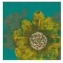 Duni Dunilin Servetten 40x40cm 1/4-vouw Autumn Mood Peacock Luxe Pak 50 stuks - Op is op