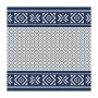 Duni Celstof Servetten 33x33cm 3-lgs 1/4-vouw Winter Feeling Blue Pak 50 stuks - Op is op