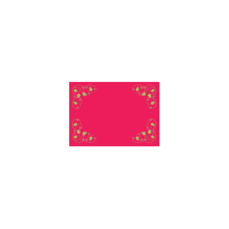 Tork Papieren Placemats 30x42cm Xmas Berries Red Pak 100 stuks - Op is op