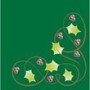 Tork Advanced Servetten 33x33cm 2-lgs 1/4-vouw Xmas Berries Green Pak 125 stuks - Op is op