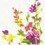 Duni Dunilin Servetten 40x40cm 1/4-vouw Sunrise Flower Luxe Pak 50 stuks - Op is op