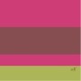 Duni Celstof Servetten 33x33cm 3-lgs 1/4-vouw Sunrise Stripe Pak 50 stuks - Op is op