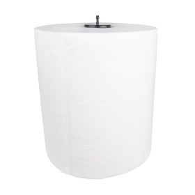 Rol-o-matic Handdoekrol 2-lgs Cellulose Wit 21cmx140m Pak 6 rollen