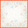 Duni Dunicel Napperons 84x84cm Confetti Pak 10 stuks - Op is op