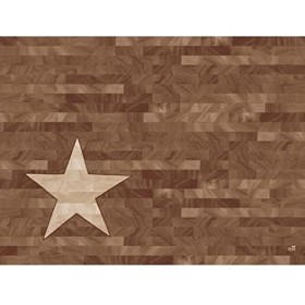 Duni Papieren Placemats 30x40cm Wood Star Pak 250 stuks - Op is op