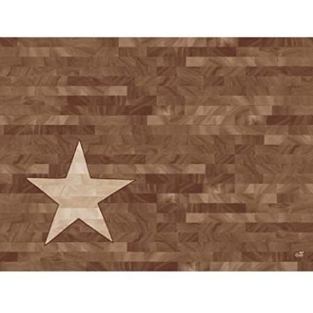 Duni Papieren Placemats 30x40cm Wood Star Pak 250 stuks - Op is op
