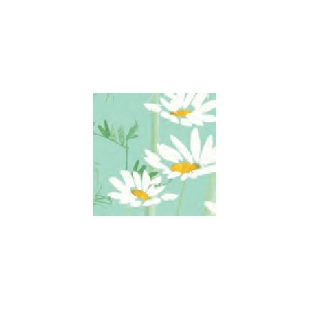 Duni Celstof Servetten 33x33cm 3-lgs 1/4-vouw Ann-Margret Blue Pak 250 stuks - Op is op