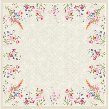 Duni Dunicel Napperons 84x84cm Floret Pak 10 stuks
