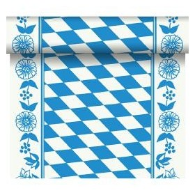 Duni Dunicel Tafelloper Rol 24mx40cm (Perforatie 1,20m) Beierse Ruit