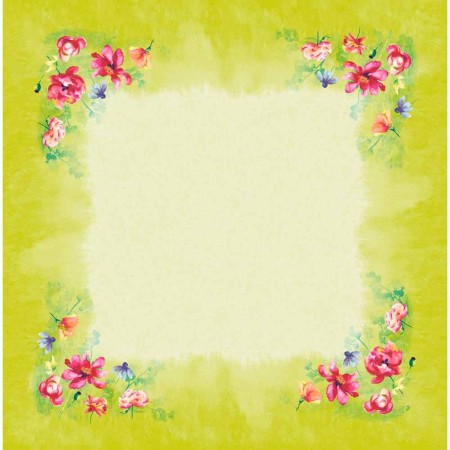 Duni Dunicel Napperons 84x84cm Garden Joy Pak 10 stuks - Op is op