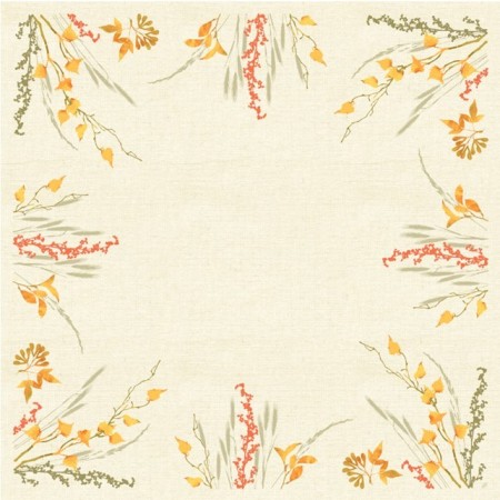 Duni Dunicel Napperons 84x84cm Fall Beauty Pak 10 stuks