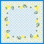 Duni Dunicel Napperons 84x84cm Mediterrian Pak 20 stuks