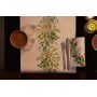Duni Classic Servetten 40x40cm 4-lgs 1/4-vouw Winter Greenery Pak 50 stuks