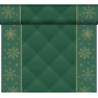 Duni Dunicel Tafelloper Rol 24mx40cm (Perforatie 1,20m) Rhombus Green