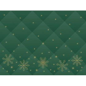 Duni Papieren Placemats 30x40cm Rhombus Green Pak 250 stuks
