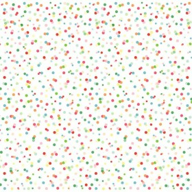 Duni Dunicel Napperons 84x84cm Happy Bubbles Pak 10 stuks