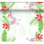 Duni Dunicel Tafelloper Rol 24mx40cm (Perforatie 1,20m) Tropical Lily - Op is op