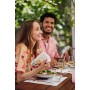 Duni Classic Servetten 40x40cm 2-lgs 1/4-vouw Flowy Meadow Pak 50 stuks