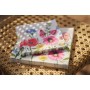 Duni Celstof Servetten 24x24cm 3-lgs 1/4-vouw Flowy Meadow Pak 50 stuks