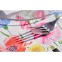 Duni Celstof Servetten 24x24cm 3-lgs 1/4-vouw Flowy Meadow Pak 50 stuks