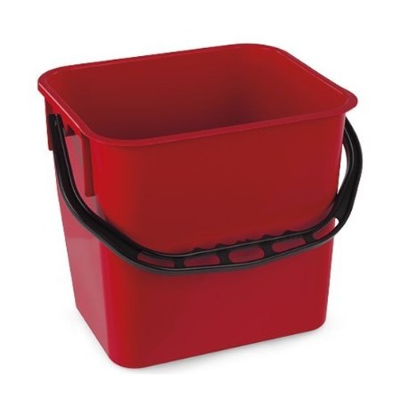 Emmer 12L Rood t.b.v. Filmop Werkwagens