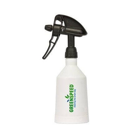 Greenspeed Sproeiflacon Rond + Spraykop Zwart Double Action 500ml